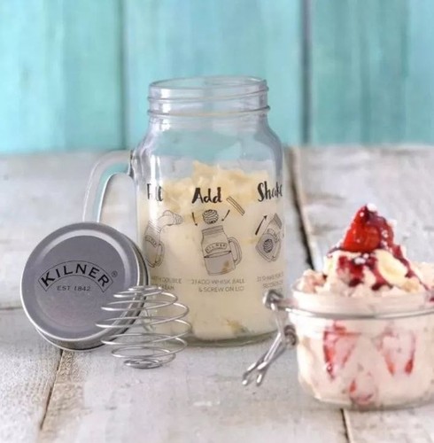 Shake make whipped - shake, &
