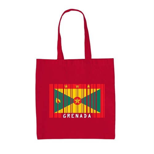 Borsa tela con bandiera di - borsa,