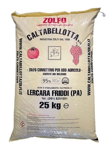 Zolfo per uso agricolo - uso, 95%