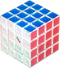 Crystal Rubik'S Cube 4X4 Mini Figure