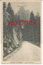 Primiero 1920, Dolomiti. Verso