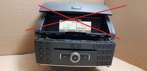 Radio mp3 mercedes w204 - radio,