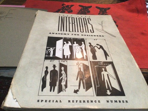 Interiors magazine 1944 - interiors,