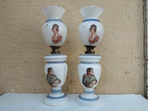 Coppia antichi lumi - di,