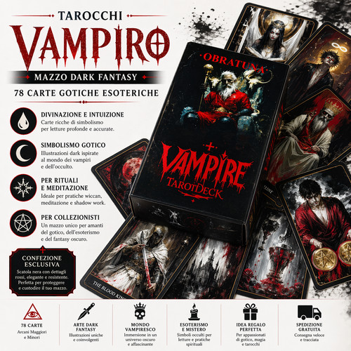 Tarocchi vampiro carte - 78,