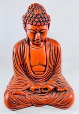 VTG Large Buddha Cast Plaster
