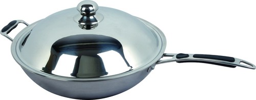 Pentola wok 36 con - wok,