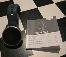 Smartwatch Garmin Venu GPS - BLU NAVY con display nero/ricarica completa senza caricatore