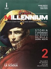 IL NUOVO MILLENNIUM VOL. 2  - La Scuola Ed. - 9788835043980
