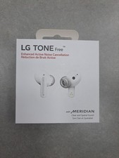 LG Tone Free FP5W Cuffie In-Ear True Wireless con Custodia di Ricarica - White