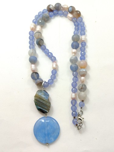 Collana donna pietre - donna,