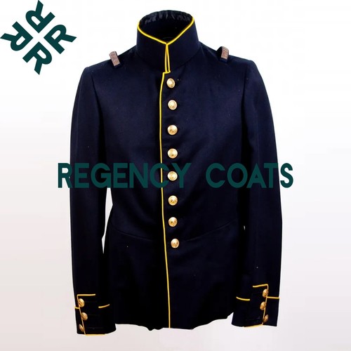 Tunica militare lana blu - , navy