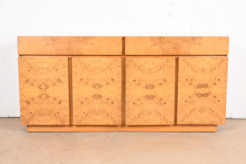 Milo baughman style burl - milo,