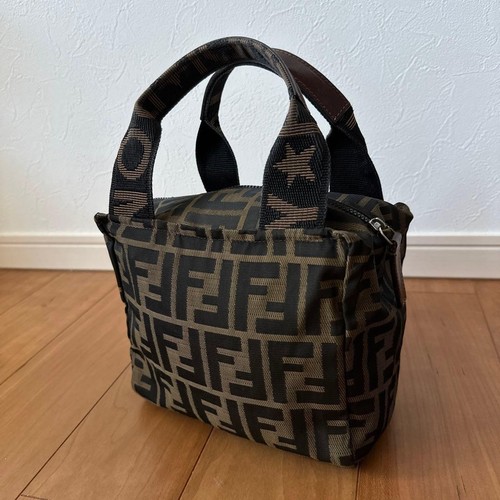 Mini totebag fendi - nylon, tela
