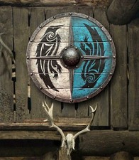 Autentico scudo Raven Valhalla