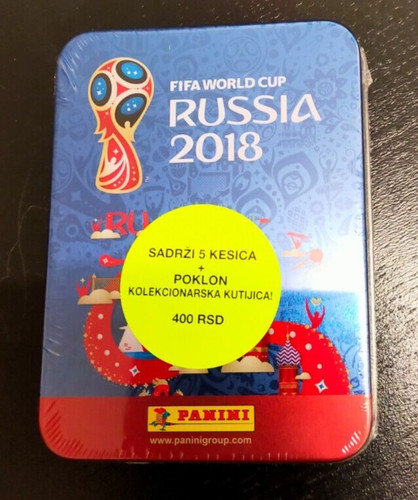 Panini russia 2018 - ~, tin