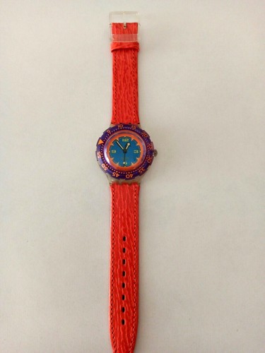 Swatch scuba 200 red - scuba,