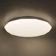 Plafoniera rotonda poligonale - plafoniera,