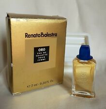 Raro Mignon Profumo ORO di Renato Balestra EdT, 7ml - 1997