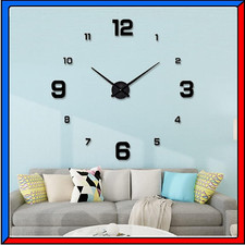 Orologio Adesivo da Parete 3D