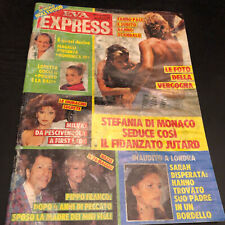 EVA EXPRESS 21 del 1988 GOGGI CARMEN RUSSO DI SANTO MICK JAGGER MILVA ELMI BAUDO