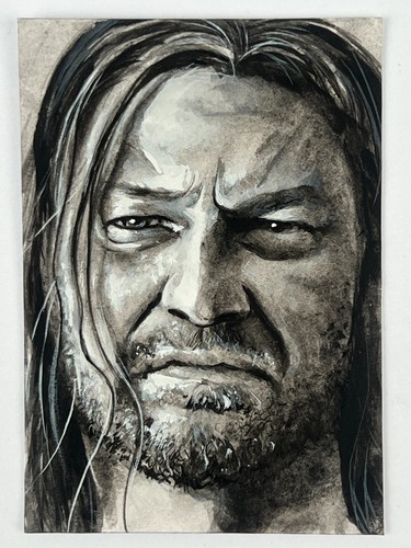 Aceo sketch card - card, stark
