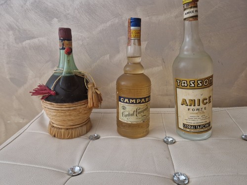 Bottiglie liquore vintage - bottiglie,