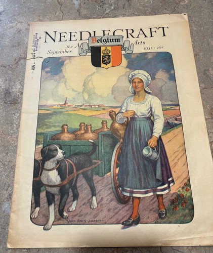 Vintage needlecraft magazine - vintage,