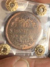 10 CENTESIMI 1866 BIRMINGHAM