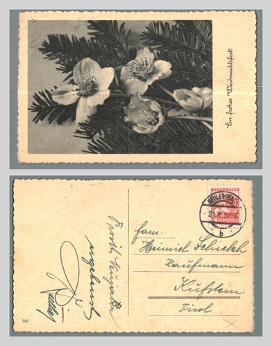 Vintage postcard christmas - -,