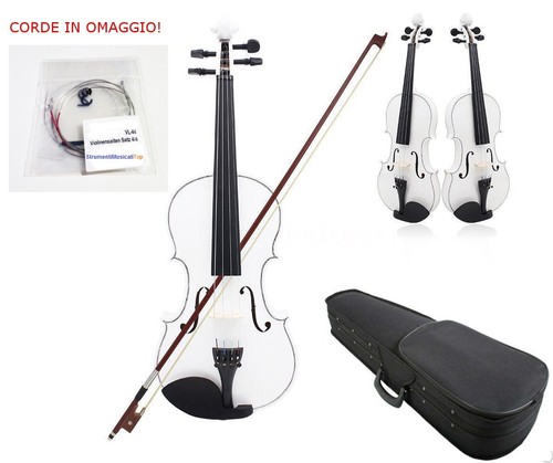 Violino bianco legno - violino,