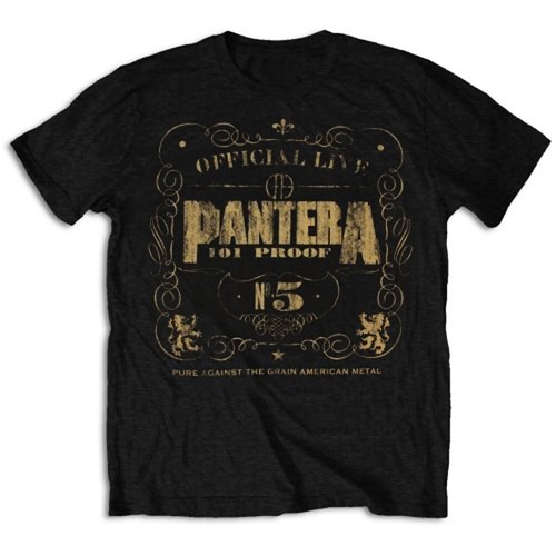 Maglietta pantera 101 proof - pantera,