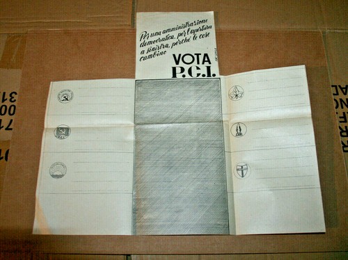 Jj385 vota pci fac simile - pci, fac-simile