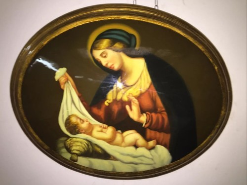 Quadro capezzale madonna del - quadro,
