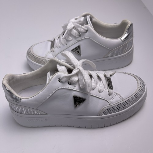 Sneakers guess bianche - bianche, con