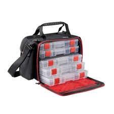 Borsa pesca porta artificiali completa di 5 scatole porta esche Abu Garcia