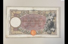 NL* BANCA D'ITALIA Banconota 500 LIRE MIETITRICE FASCIO 20-03-1941 B229