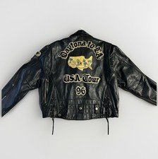 Giacca pelle moto Avirex