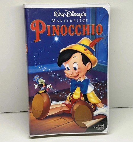 Pinocchio vhs disney - vhs,
