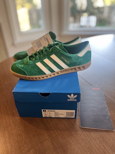 Adidas hamburg green size - green, us