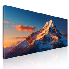 Quadro Montagne Luce Dorata
