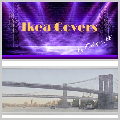 Ikea bjorksta art canvas del - ikea,