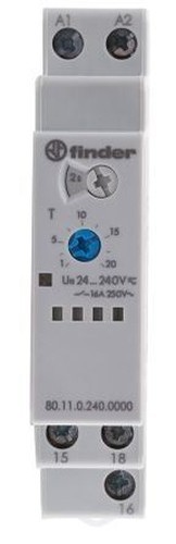 Relè tempo finder - di, 24-240v