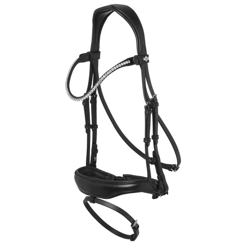 Briglia dressage anatomica - briglia,