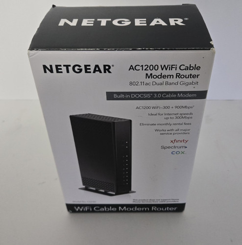 Netgear c6230 ac1200 cavo wifi - netgear,