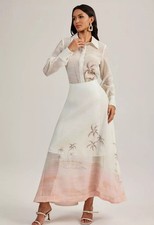 Completo Rosa Pesca Con Gonna