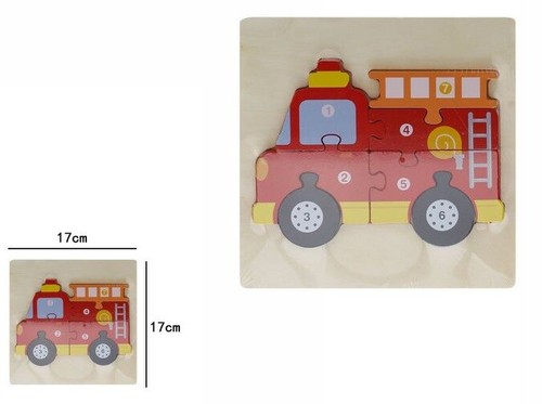 Puzzle legno forma - x,
