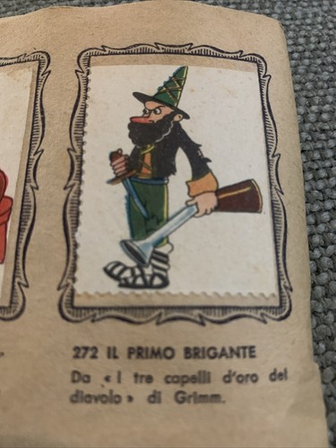 Figurina 272 maschere e - figurina, n.272
