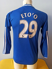 Shirt Chelsea Eto'o Adidas Samsung Maglia home Trikot 2013-14 Maillot vintage