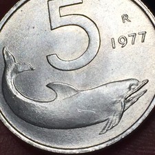 5 LIRE 1977 - REPUBBLICA